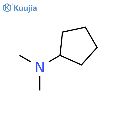 N,N-dimethylcyclopentanamine structure