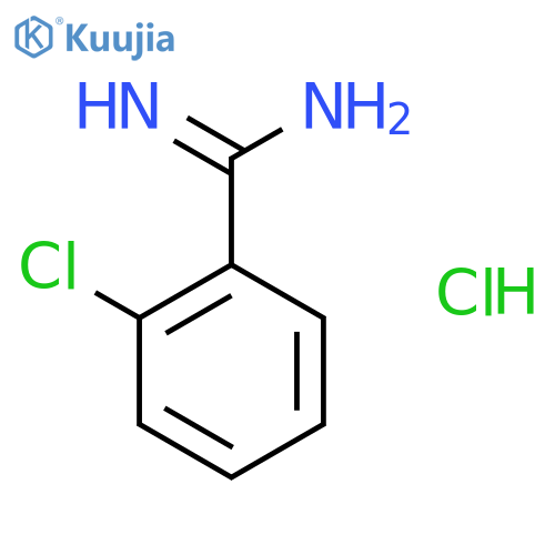 2-Chloro-benzamidine hydrochloride structure