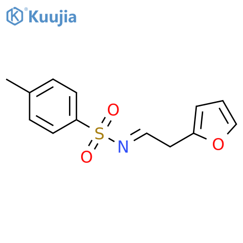 Benzenesulfonamide, N-[2-(2-furanyl)ethylidene]-4-methyl- structure