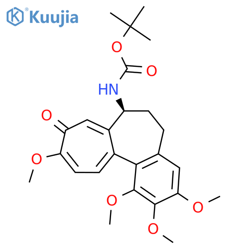 N-(tert-Butoxycarbonyl)deacetylcolchicine structure