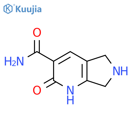 2-oxo-1H,2H,5H,6H,7H-pyrrolo3,4-bpyridine-3-carboxamide structure