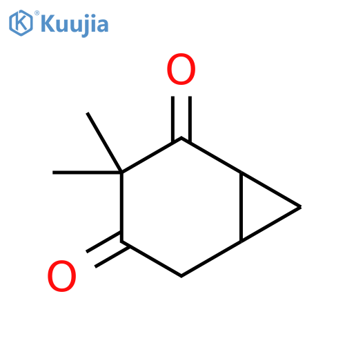 3,3-Dimethylbicyclo[4.1.0]heptane-2,4-dione structure