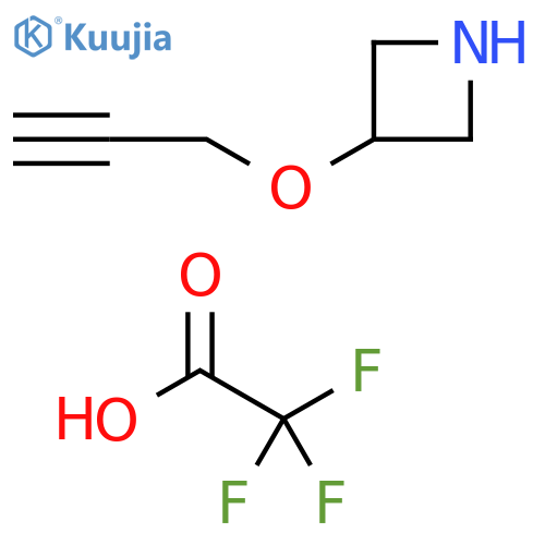 3-(2-Propynyloxy)azetidine trifluoroacetate structure
