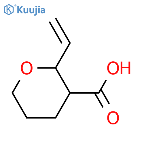 2-ethenyloxane-3-carboxylic acid structure