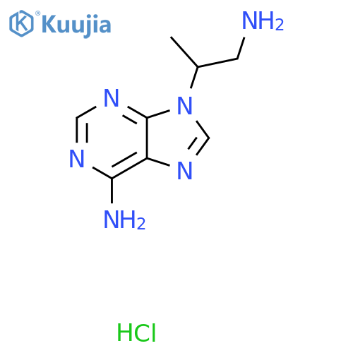 9-(1-Aminopropan-2-yl)-9H-purin-6-amine hydrochloride structure