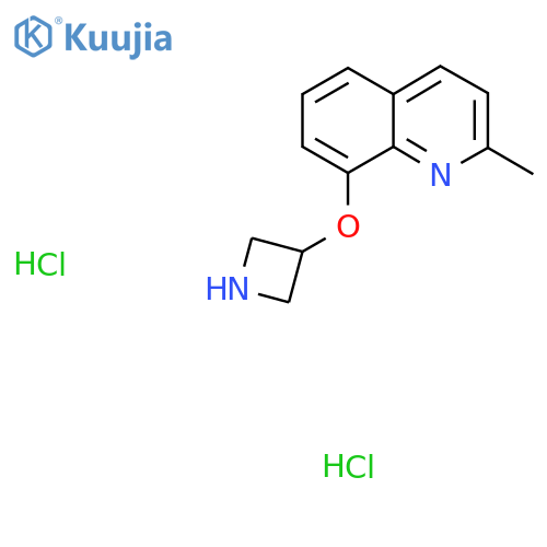 8-(Azetidin-3-yloxy)-2-methylquinoline dihydrochloride structure
