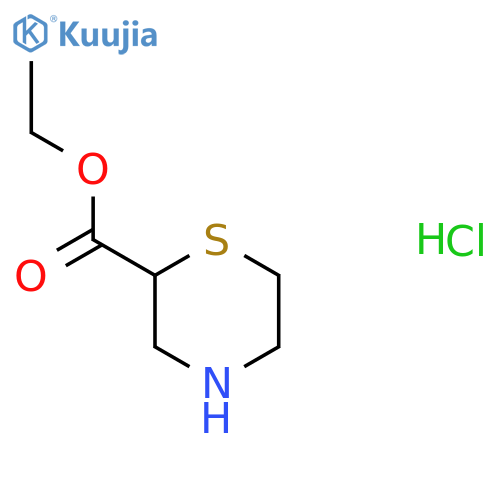 Ethyl Thiomorpholine-2-carboxylate Hydrochloride structure