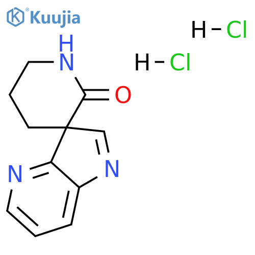 spiro[piperidine-3,3'-pyrrolo[3,2-b]pyridin]-2'(1'H)-one dihydrochloride structure