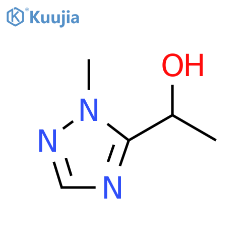 1-(1-methyl-1H-1,2,4-triazol-5-yl)ethan-1-ol structure