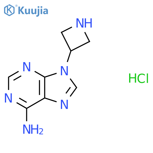 9-(Azetidin-3-yl)-9H-purin-6-amine hydrochloride structure