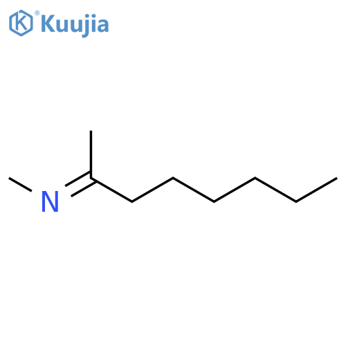 N-(1-Methylheptylidene)methylamine structure