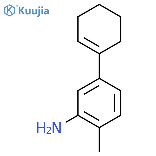 5-(Cyclohex-1-en-1-yl)-2-methylaniline structure