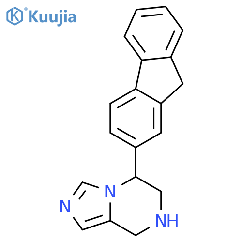 Imidazo[1,5-a]pyrazine, 5-(9H-fluoren-2-yl)-5,6,7,8-tetrahydro- structure