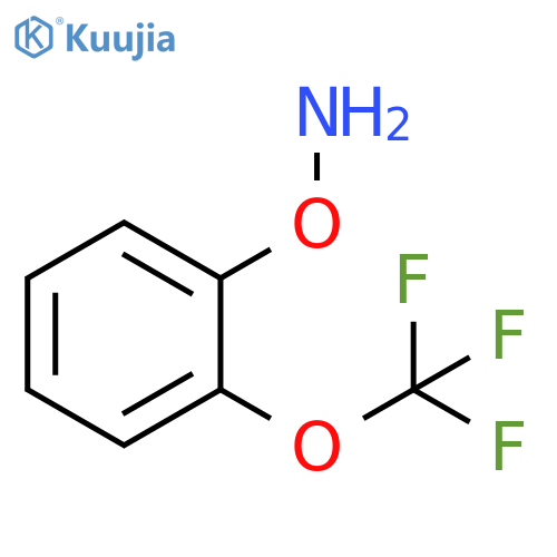 Hydroxylamine, O-[2-(trifluoromethoxy)phenyl]- structure