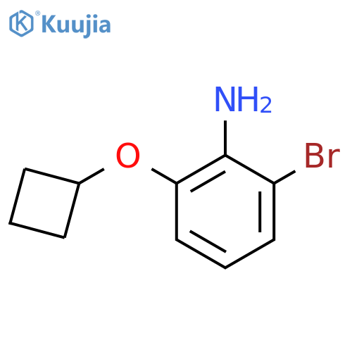 2-Bromo-6-cyclobutoxyaniline structure