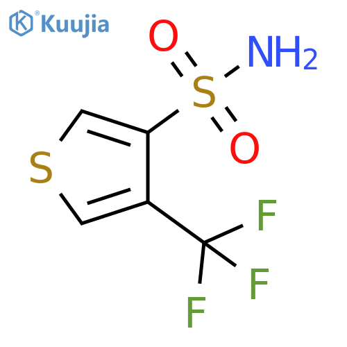 3-Thiophenesulfonamide, 4-(trifluoromethyl)- structure