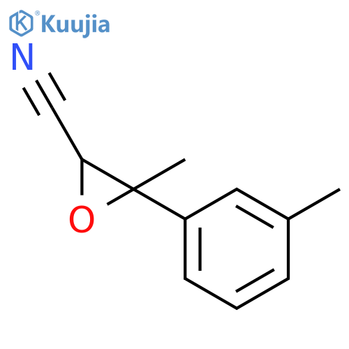 2-Oxiranecarbonitrile, 3-methyl-3-(3-methylphenyl)- structure