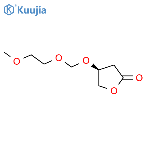 2(3H)-Furanone, dihydro-4-[(2-methoxyethoxy)methoxy]-, (S)- structure