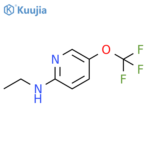N-Ethyl-5-(trifluoromethoxy)pyridin-2-amine structure