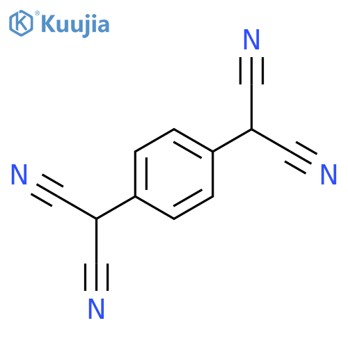 2-[4-(dicyanomethyl)phenyl]propanedinitrile structure