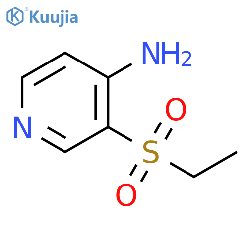 4-Pyridinamine, 3-(ethylsulfonyl)- structure