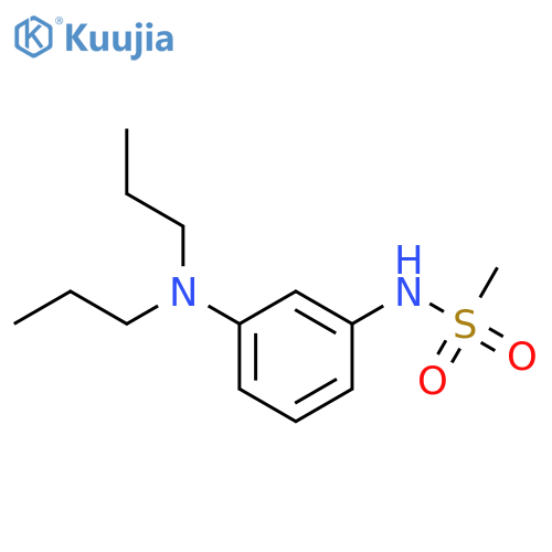 3-(N,N-Dipropyl)amino-N-methylsulfonylaniline structure