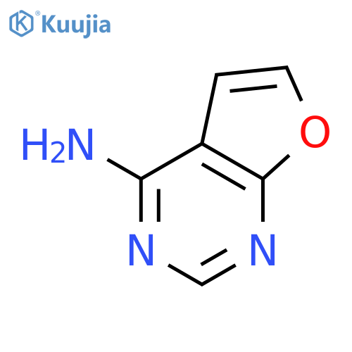 Furo[2,3-d]pyrimidin-4-amine structure