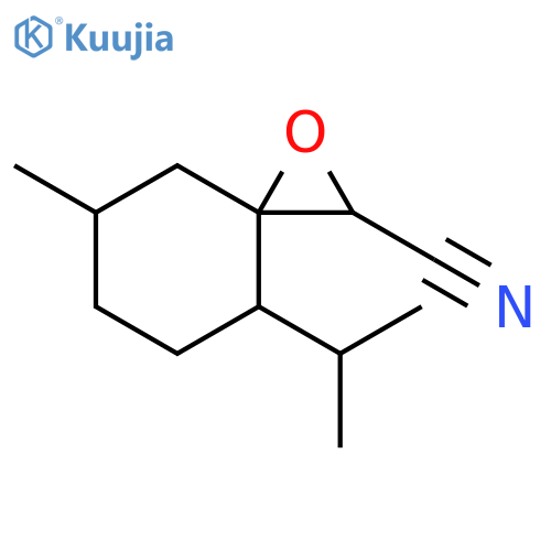 1-Oxaspiro[2.5]octane-2-carbonitrile, 7-methyl-4-(1-methylethyl)- structure