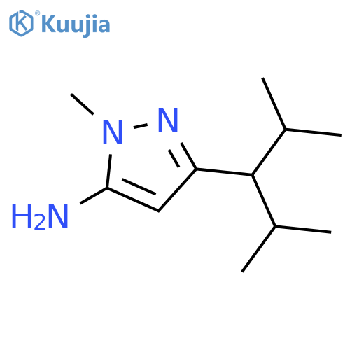 3-(2,4-Dimethylpentan-3-yl)-1-methyl-1H-pyrazol-5-amine structure