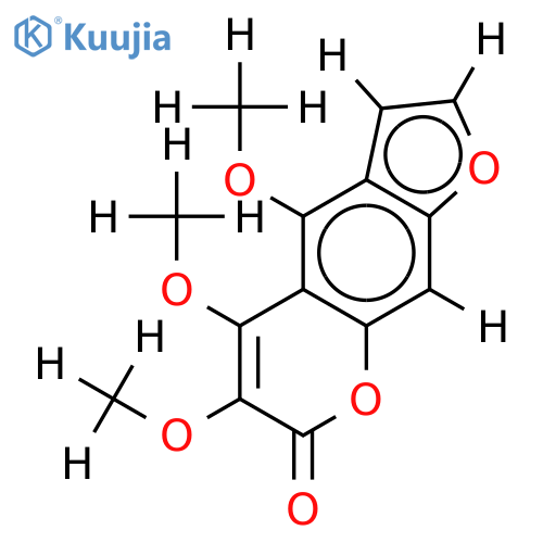 3,4,5-trimethoxypsoralen structure