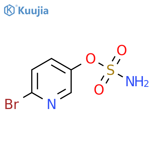 6-Bromopyridin-3-yl sulfamate structure