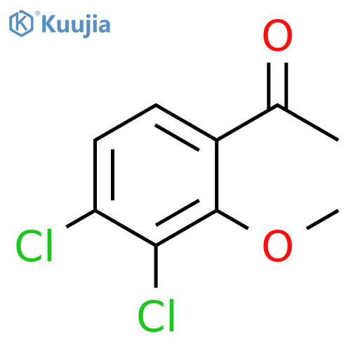 1-(3,4-Dichloro-2-methoxyphenyl)ethanone structure