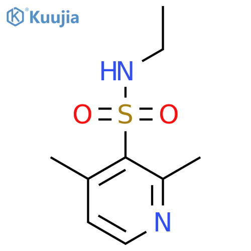 N-Ethyl-2,4-dimethylpyridine-3-sulfonamide structure