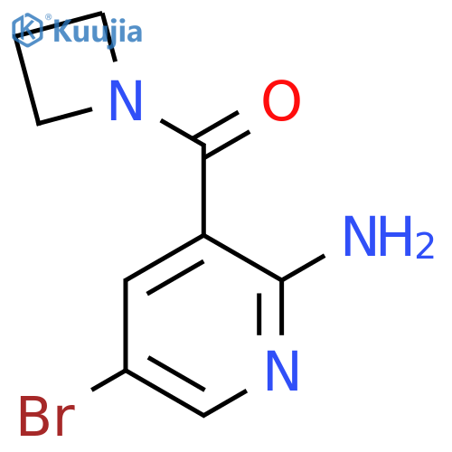 3-(Azetidine-1-carbonyl)-5-bromopyridin-2-amine structure