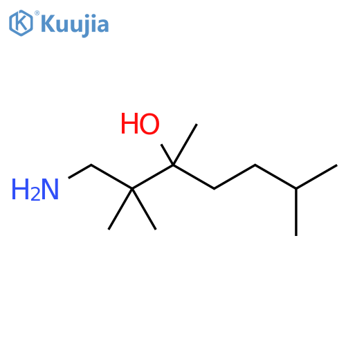 3-Heptanol, 1-amino-2,2,3,6-tetramethyl- structure