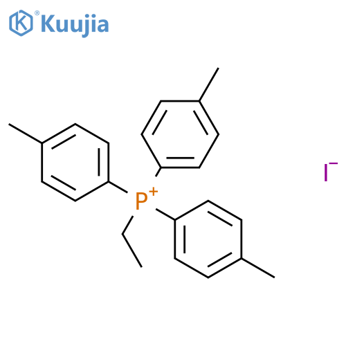 Phosphonium, ethyltris(4-methylphenyl)-, iodide structure