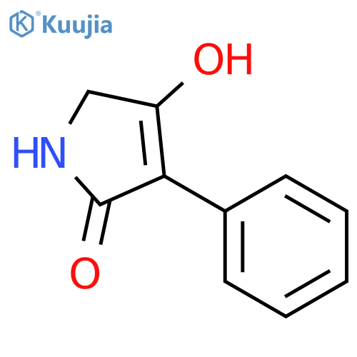 1,5-Dihydro-4-hydroxy-3-phenyl-2H-pyrrol-2-one structure