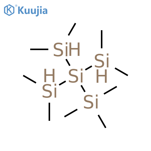 Trisilane, 2,2-bis(dimethylsilyl)-1,1,1,3,3-pentamethyl- structure