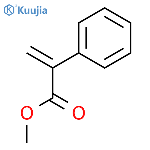 Methyl 2-phenylacrylate structure