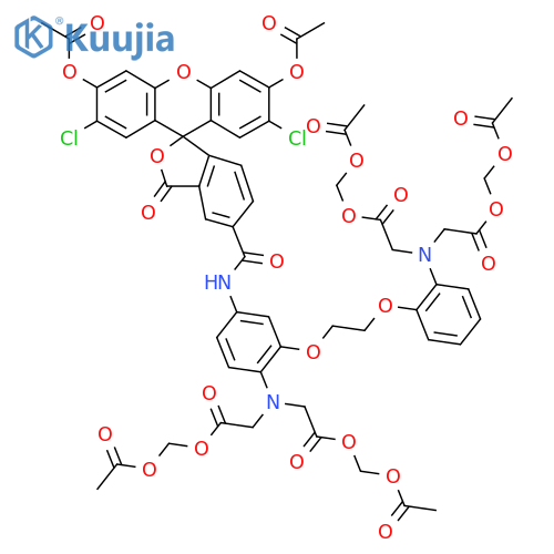 Calcium Green 1 AM structure