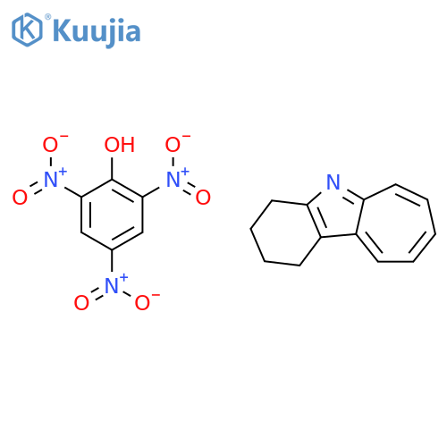 Cyclohept[b]indole, 1,2,3,4-tetrahydro-, compd. with 2,4,6-trinitrophenol(1:1) structure