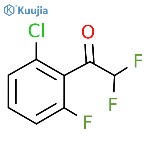 1-(2-Chloro-6-fluorophenyl)-2,2-difluoroethanone structure