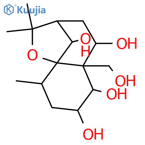 1,2,6,9,14-Pentahydroxydihydro-β-agarofuran; (1α,2α,6β,9β)-form structure