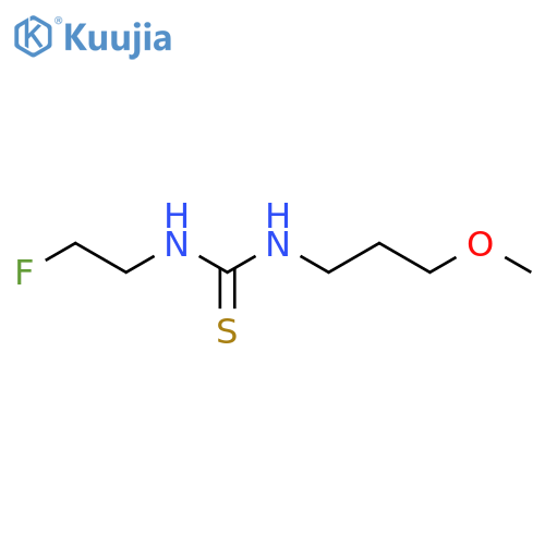 3-(2-Fluoroethyl)-1-(3-methoxypropyl)thiourea structure