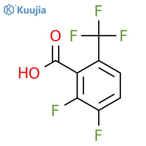 Benzoic acid, 2,3-difluoro-6-(trifluoromethyl)- structure