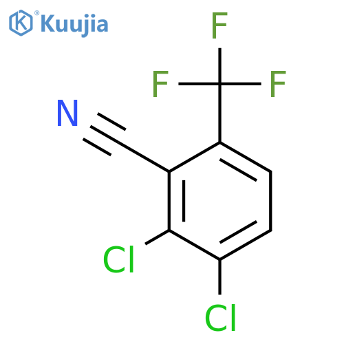 2,3-Dichloro-6-(trifluoromethyl)benzonitrile structure
