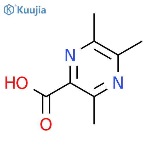 trimethylpyrazine-2-carboxylic acid structure