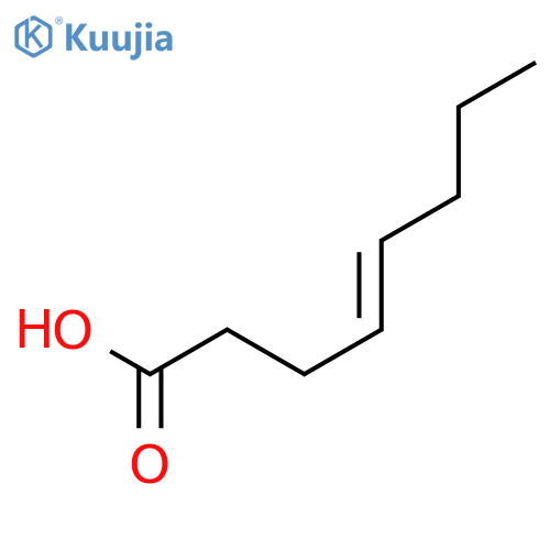 4-Octenoicacid, (4Z)- structure