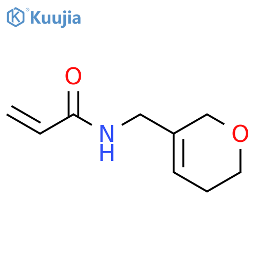 N-[(5,6-Dihydro-2H-pyran-3-yl)methyl]-2-propenamide structure