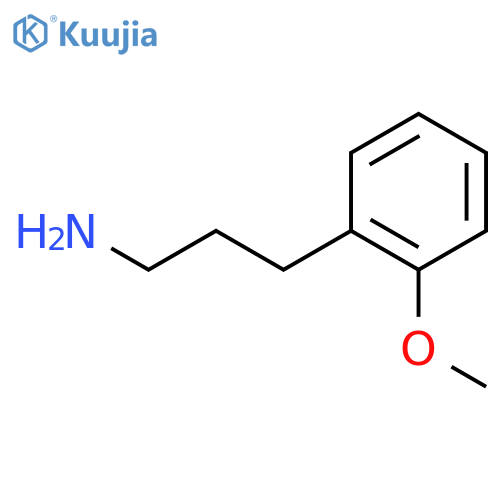 3-(2-Methoxyphenyl)propan-1-amine structure